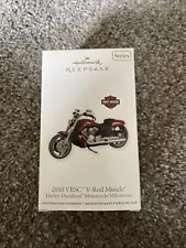 Harley Davidson 2010 VRSC V-Rod Muscle 2011 Hallmark Keepsake Ornament