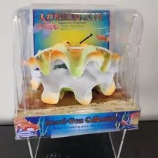 Aquarium Aerating Action Ornament, Giant Clam – Opens and Closes BOX DAMAGE