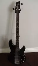 Ibanez ATK3EX1 Black Attack Bass 4 String ATK 300 w/Hard Shell Case