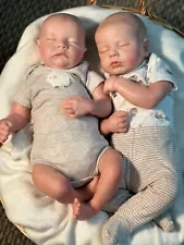 reborn baby dolls twins no coa