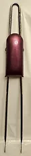 Vintage Banana Seat Bicycle High Back Sissy Bar & Purple Metal Flaked Head Rest