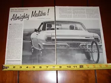 1965 CHEVELLE MALIBU SS ORIGINAL ARTICLE