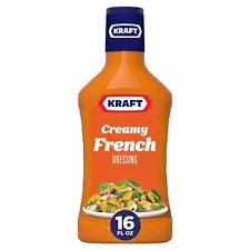 Kraft Creamy French Salad Dressing 16 fl oz Bottle