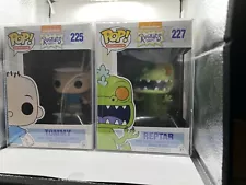 Funko Pop! Vinyl: Nickelodeon - Tommy Pickles #225 + Reptar #227 W/Protectors