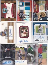 HUGE AUTO JERSEY Baseball MLB ROOKIE CARD LOT $$ Signed #'d SP Autograph RC RARE