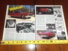 1967 BUICK WILDCAT ORIGINAL 1990 ARTICLE