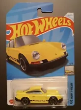 Hot Wheels Porsche 911 Carrera RS 2.7 Yellow 2024 Factory Fresh 4/10 46/250 1/64