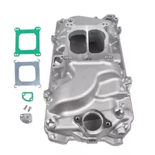 Aluminum Dual Plane Intake Manifold For BBC Big Block Chevy V8 396 402 427 454