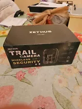 Zethus TC-20 Black Wireless Security Trail Camera For Wildlife Monitoring Used