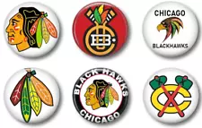 Chicago Blackhawks ice hockey team sport pins buttons pinbacks