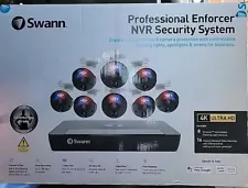 Swann Professional Enforcer NVR Security System 4K UHD 8-Camera 16-Channel NEW