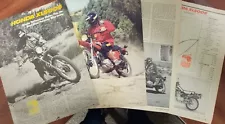 1979 Honda XL500S 6 page Test Article with specs