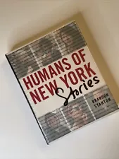 HUMANS OF NEW YORK STORIES By Brandon Stanton St Martins Press Sealed Brand New