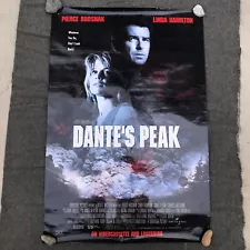 Dantes Peak Movie Poster 90s 1997 Original Promo “Not For Sale” Pierce Brosnan