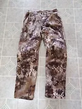 Kryptek Fleece Lined Camo Hunting Pants Men's Medium