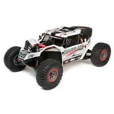 LOSI 05016V2T1: Super Rock Rey: 1/6 4WD Elec Rock Racer, RTR White