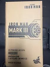 Hot Toys Iron Man Mark III (2.0) 1/6 Action Figure - MMS664D48B