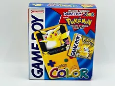 Pokemon - Nintendo GameBoy Color: Pikachu Yellow Version - New - Factory Sealed