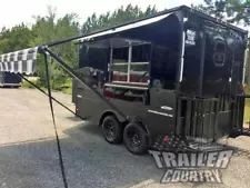 NEW 2024 8.5X12 ENCLOSED CUSTOM CONCESSION MOBILE KITCHEN FOOD VENDING TRAILER