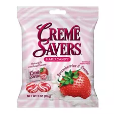 Creme Savers Strawberries and Creme Hard Candy | The Taste of Fresh Strawberr...