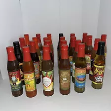 Lot of 25 collection hot sauce NOT RECOMMENDED FOR Consumption Display only # 3