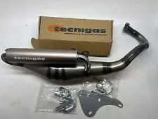 Kymco Super 9 50 LC Tecnigas Sport Exhaust for Kymco Super 8 9