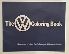 RARE! Orig. 1965 Volkswagen "Coloring Book" Sales Brochure Excellent Condition!