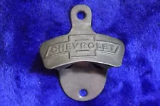 Chevy Wall Mounted Bottle Opener Accessory Bowtie Camaro Truck Nova (For: More than one vehicle)