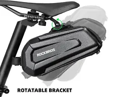 ROCKBROS Bicycle Hard Shell Saddle Bag Reflective Waterproof Bike Tail Rear Bags