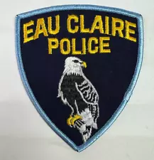 Eau Claire Police Wisconsin WI Patch P6