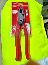 LOOK! SALE! MILWAUKEE LINEMAN'S PLIERS W/CRIMPER/BRAND NEW!/ LIFETIME WARANTEE!