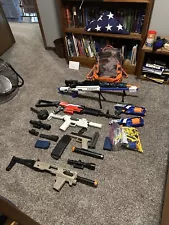 nerf gun lot used guns