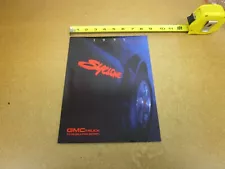 1991 GMC Syclone pickup truck 4 pg folder sales brochure ORIGINAL literature