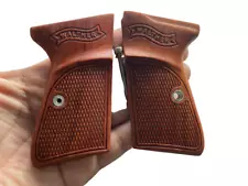 New Padauk wood Grip for Walther PP, PPK/S Interarm .380 ACP, 22LR Checker #02