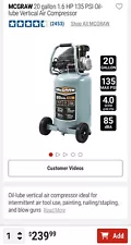 air compressor 20 gallon