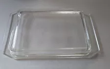 Vintage Pyrex Clear Glass Lid 550 C - LID ONLY for Space Saver Casserole Dish