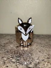 FALL FOX ~Bath & Body Works Fox Rose Gold Foaming Hand Soap holder for sale