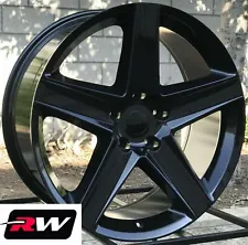 for Jeep Grand Cherokee SRT8 Replica Wheels (4)20x9" Gloss Black Rims