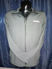 Verizon Wireless Gray Zip Up Jacket Size Medium-cellular Sales