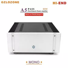 HI-END PASS A5 Mono Pure Class A Power Amplifier Base On Pass Labs Aleph-5 60W