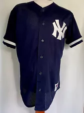 Vintage Majestic New York Yankees Bernie Williams Stitched JerseySize Medium