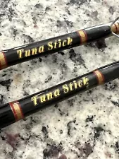 2 Matching Penn Tuna Stick 3960 RCSS Big Game Fishing Rod 30-80 LB 6’0” USA