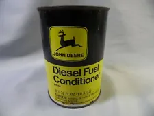 VINTAGE JOHN DEERE DIESEL FUEL CONDITIONER QUART METAL CAN ~ 2 LEGGED DEER!