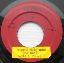 PAULA & TERRY please come home BOSSMAN smoke herring soul funeral REGGAE 45 C81