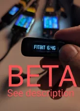 Fitbit One Bundle Battery Replaced 6.46 Firmware Locked See Description