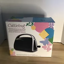 Anna Griffin Gold Cuttlebug Cricut Die Cutting Embossing Machine W/ A+ B Plates