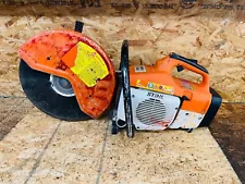 STIHL TS400 Concrete Cut-Off Saw / Strong Running 64cc Saw W/ 14" Blade Included