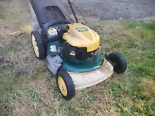 Used yard man lawn mower with 21" cutting deck