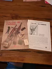 U.s. Cal. .30 Carbine, Take Down And Assembly Magazine Book