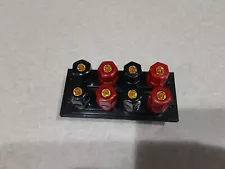 Kenwood KA-8100 Speaker Terminal Conversion (Banana Plugs)